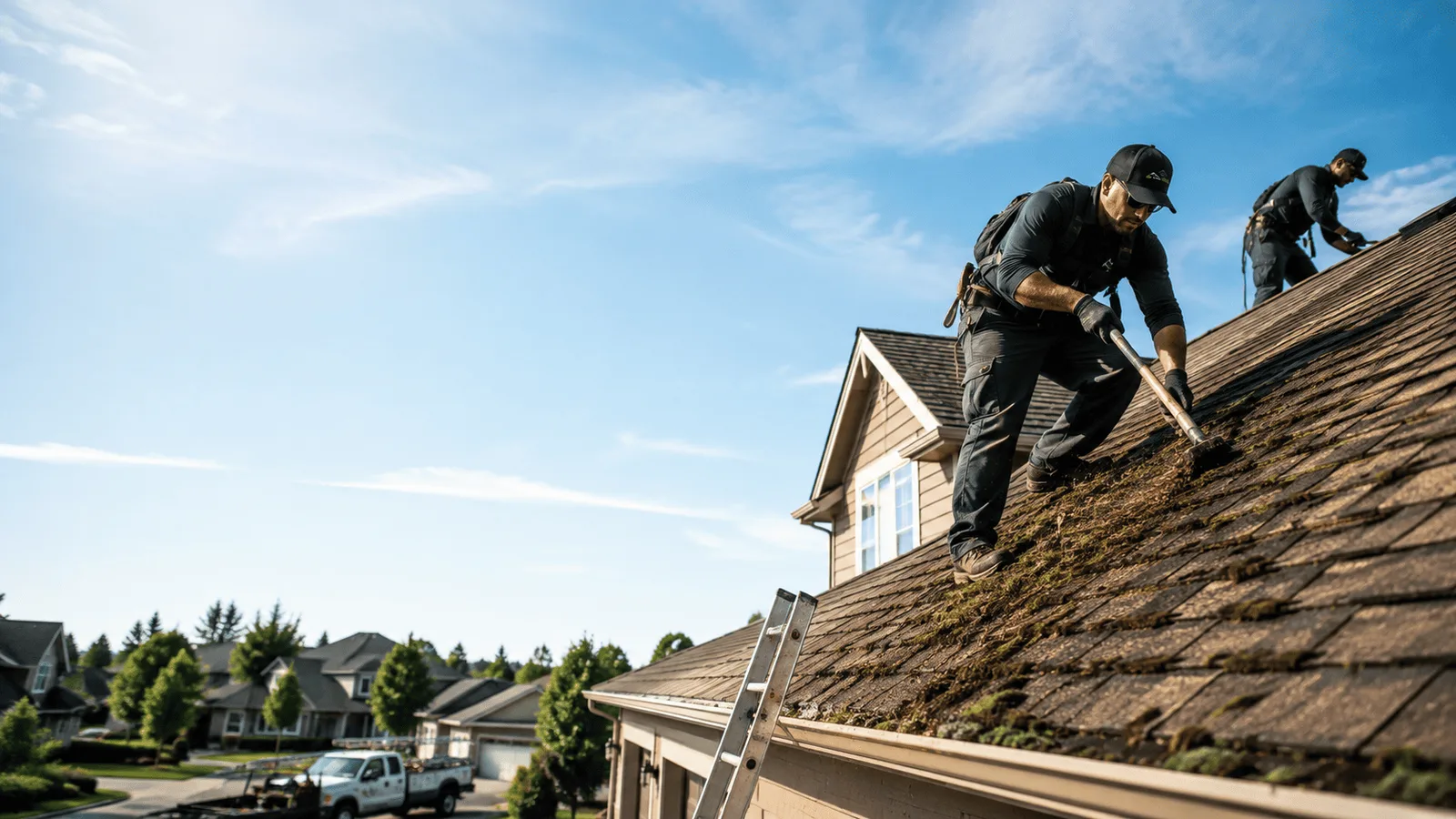 Roof Moss Removal in North Dakota near me